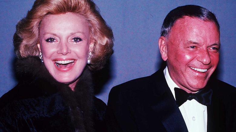 Barbara and Frank Sinatra in the 1980s