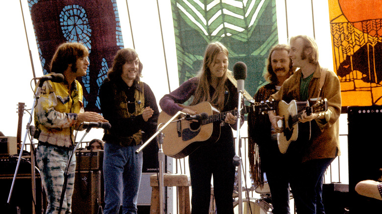 Joni Mitchell and CSN