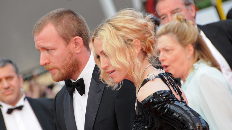 Guy Ritchie and Madonna on red carpet