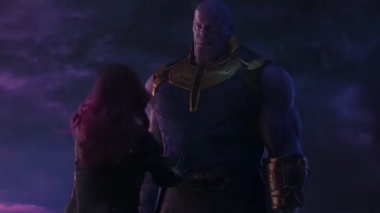 Thanos and Gamora