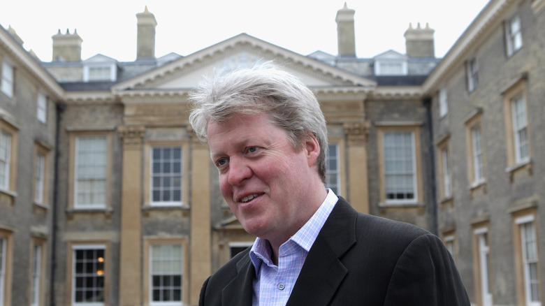 Charles, Earl Spencer, at Althrop House