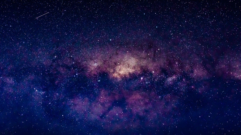 empty space Milky Way stars