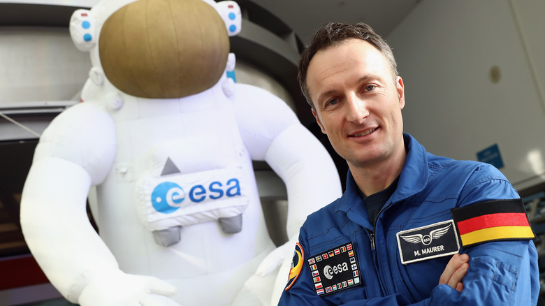 astronaut Matthias Maurer