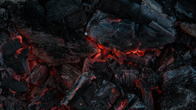 smoldering coals