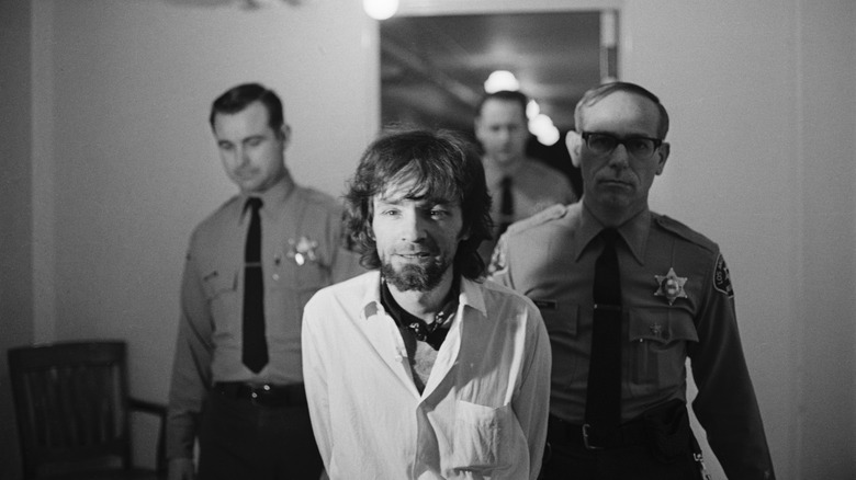 Charles Manson in custody