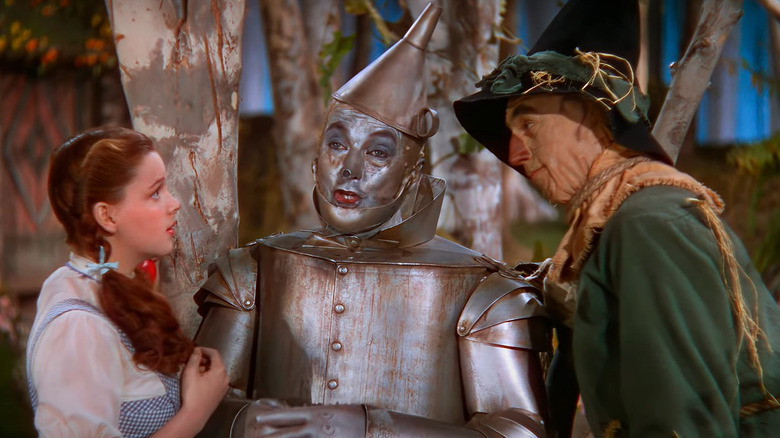 Dorothy, the Tin Man, the Scarecrow