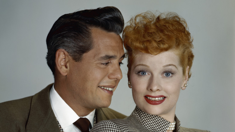 Desi Arnaz and Lucille Ball 