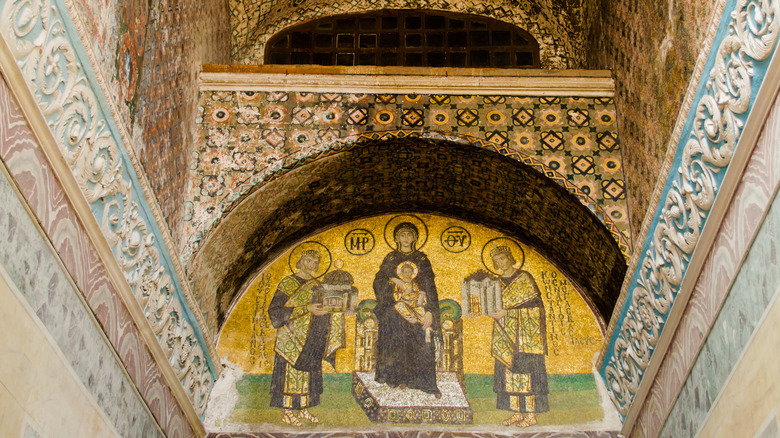 Hagia Sophia wall artwork