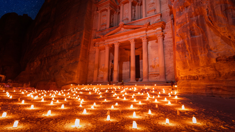 petra night candles