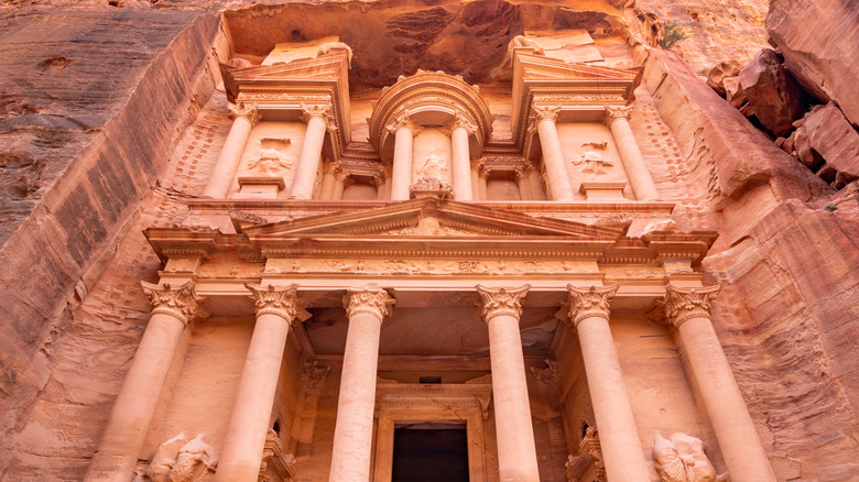 closeup treasury petra