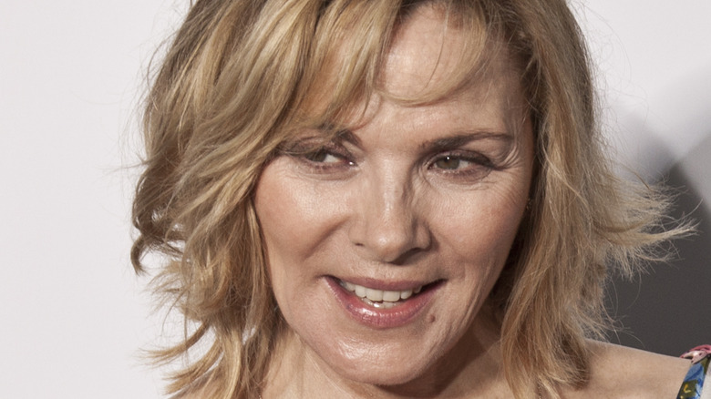 Kim Cattrall looking sultry