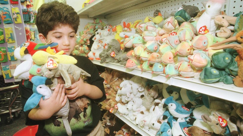 Gathering Beanie Babies