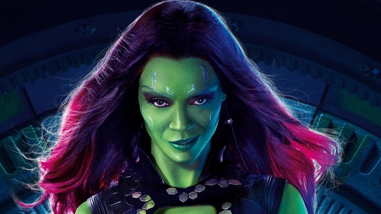 gamora zoe saldana netflix