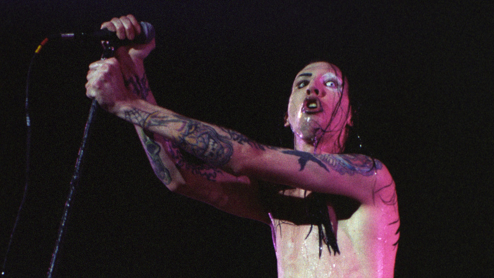 Marilyn Manson onstage