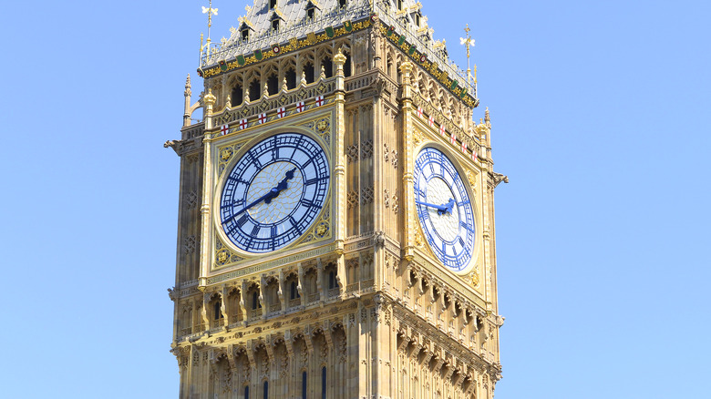 Clock tower housing Big Ben