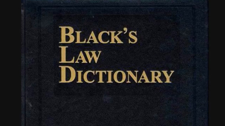 "Black's Law Dictionary" cover