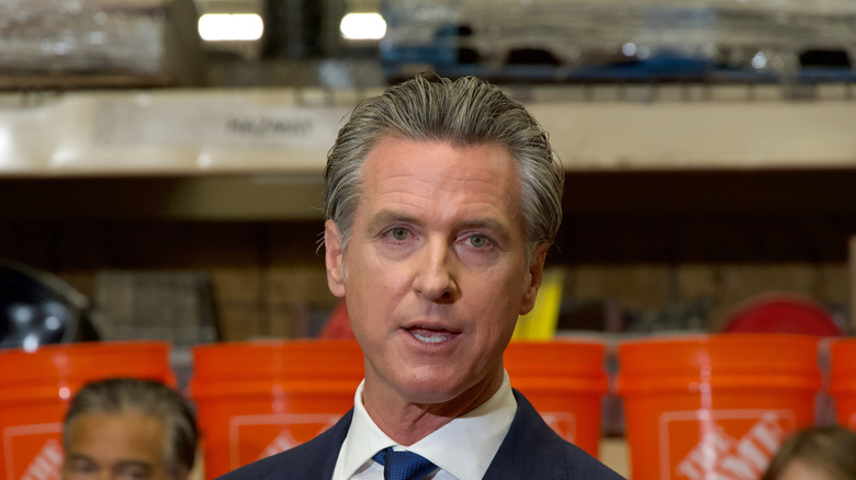 California governor Gavin Newsom