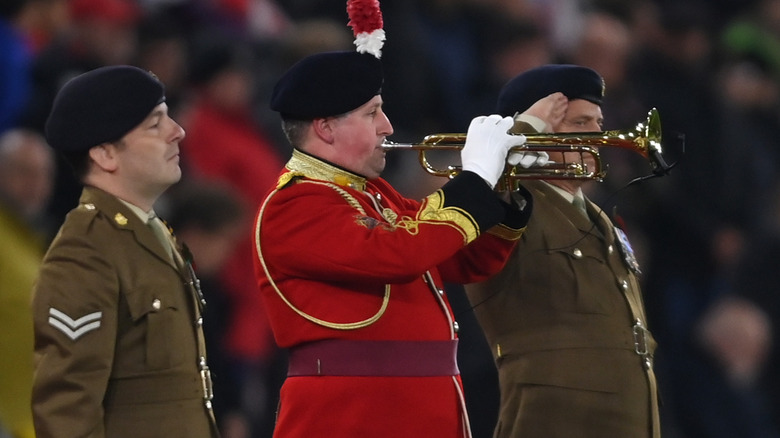 The Last Post played on Remembrance Day