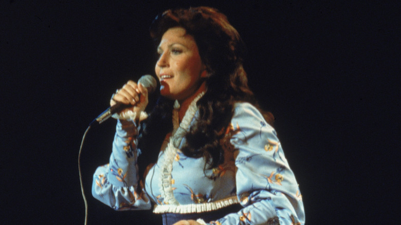 Loretta Lynn on stage