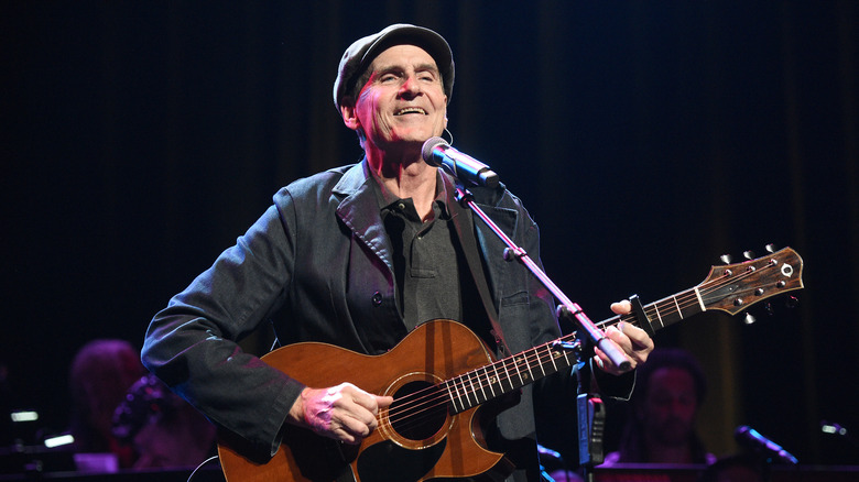 James Taylor performing