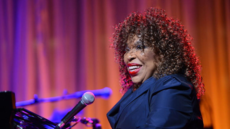 Roberta Flack smiling