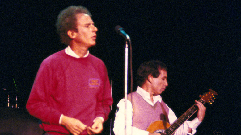 Simon & Garfunkel in 1983