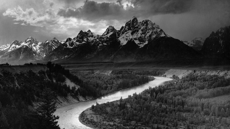 Grand Tetons and Snake river