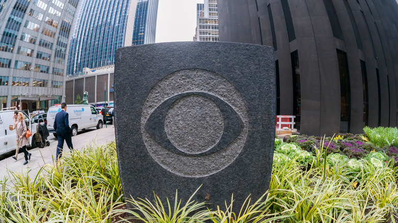 CBS signage