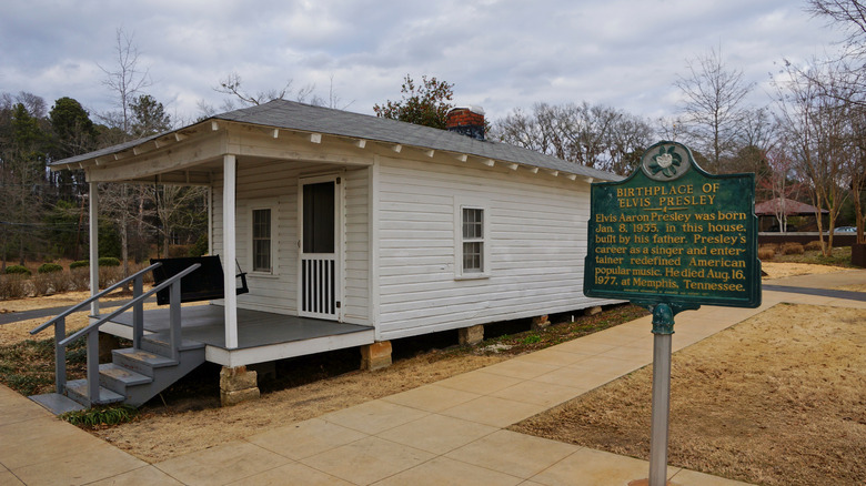 The small Tupelo house Elvis Presley was born in 