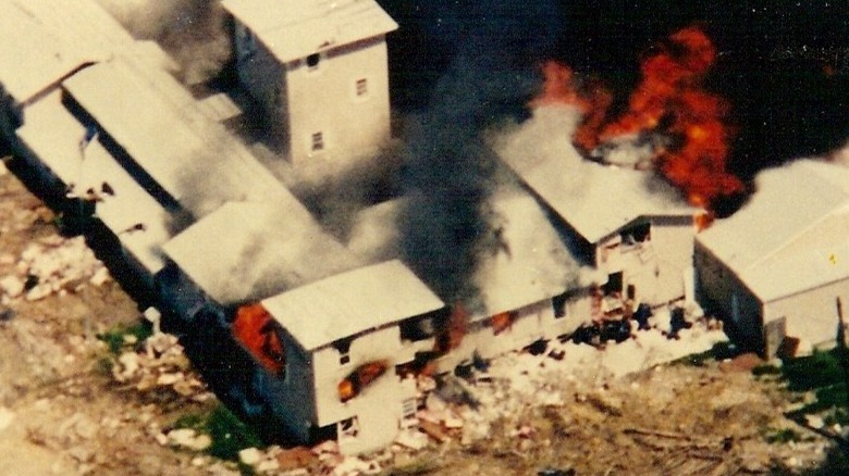 FBI photo Mount Carmel fire 