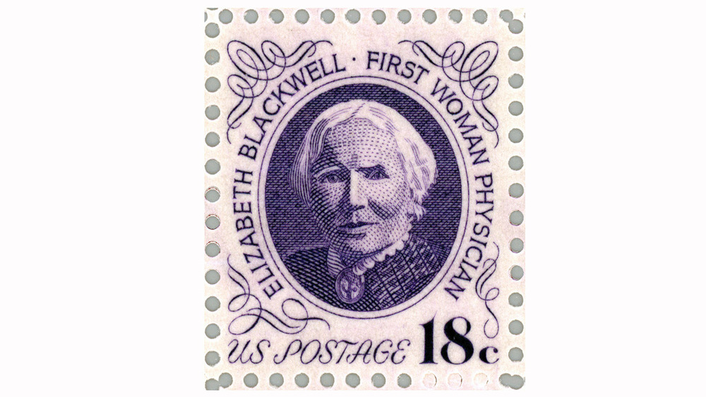Elizabeth Blackwell postage stamp