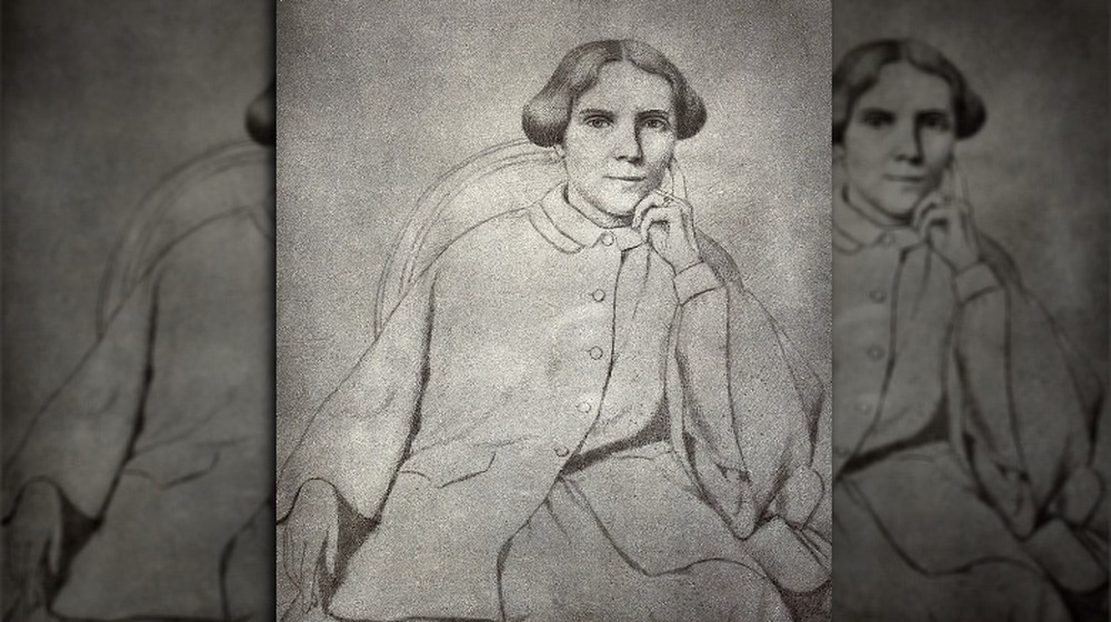Drawing of Elizabeth Blackwell as a young woman
