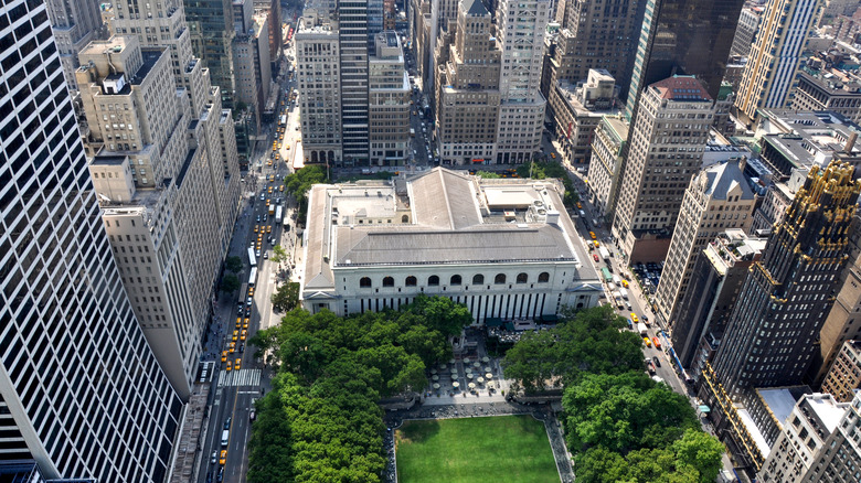 New York Public Library and Bryant Park