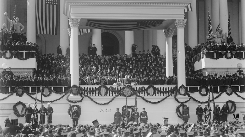 President Harding's first inaugeration