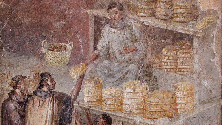 House of Baker Pompeii fresco