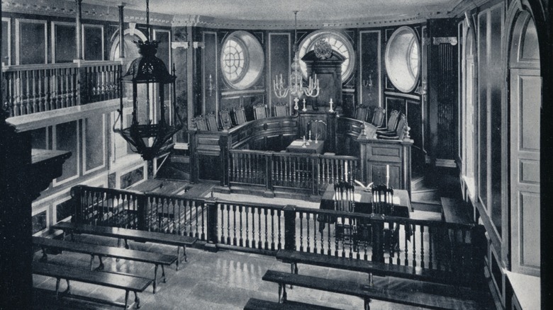 Courtroom in Williamsburg, Virginia