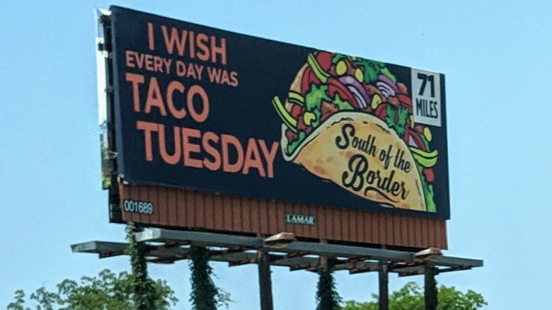 south of the border billboard