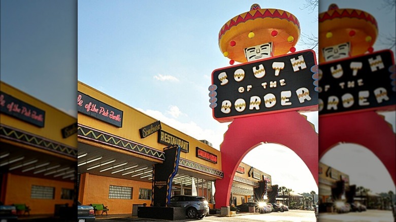 south of the border pedro sign