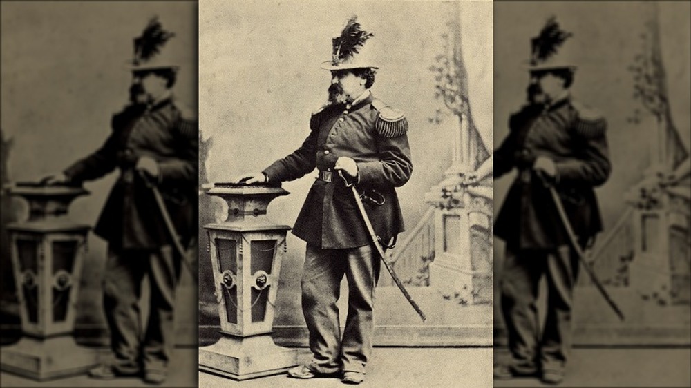 Emperor Norton I posing for a photo