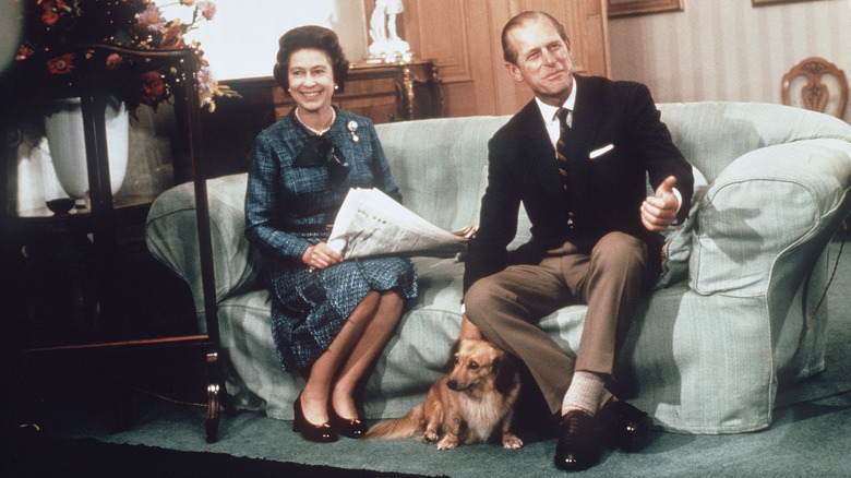 Queen Elizabeth, Prince Philip, pet