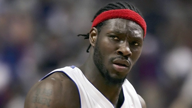 Ben Wallace showing his gameface