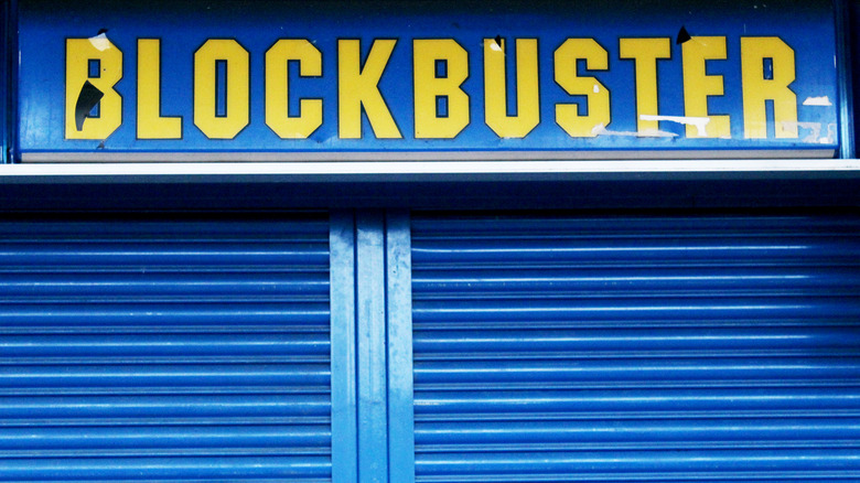 Closed Blockbuster store