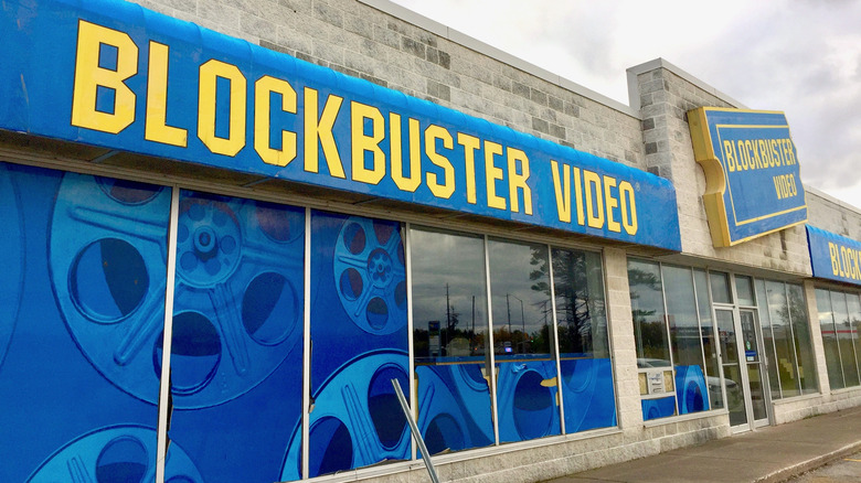 Blockbuster exterior