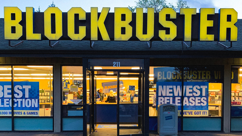 Blockbuster store in Bend, Oregon