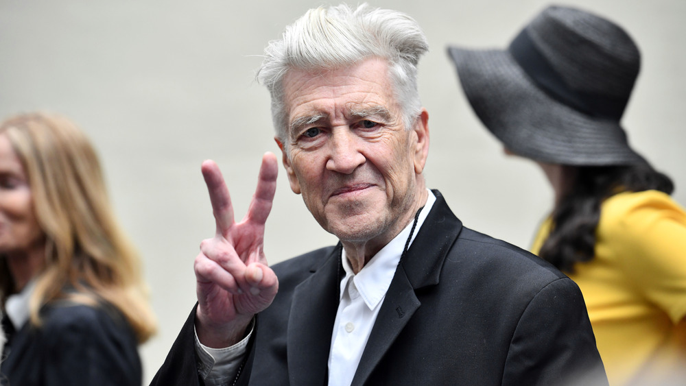 David Lynch Peace Sign