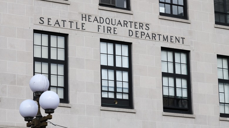 Seattle fire department facade 