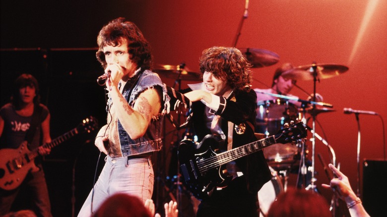 AC/DC performing