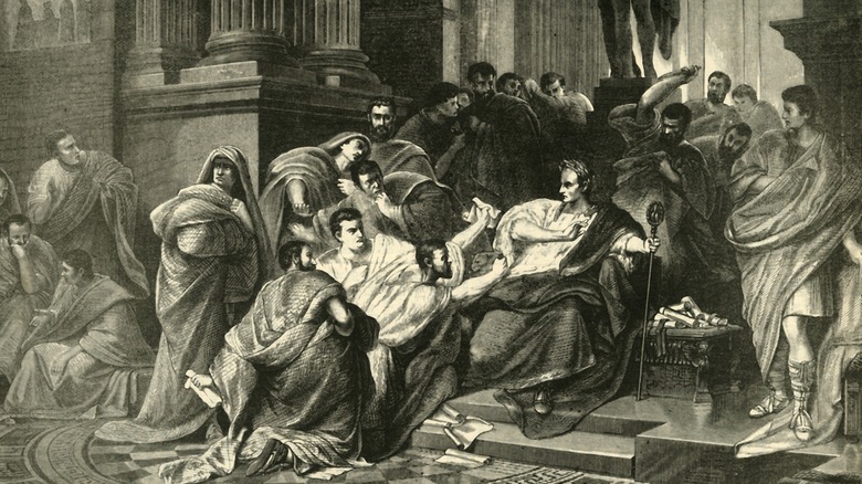 Illustration of the Ides of March