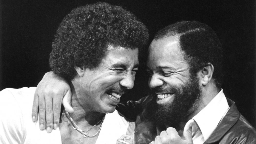 Smokey Robinson and Berry Gordy, 1981