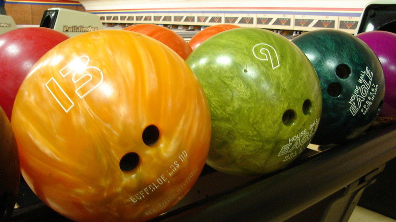 bowling balls